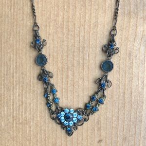 Vintage Kenny Ma Swarovski Victorian Necklace